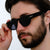 Damen modische Sonnenbrille mit unikatem Design und polarisierenden Gläsern Brehn