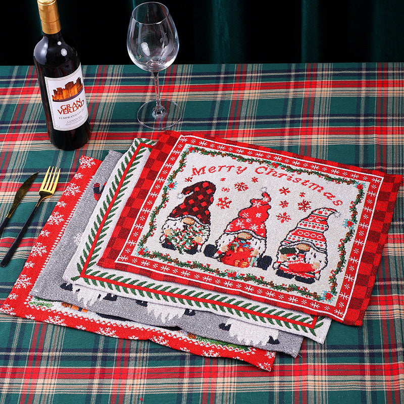 Festliche Tischdecke mit Weihnachtsmuster Brehn