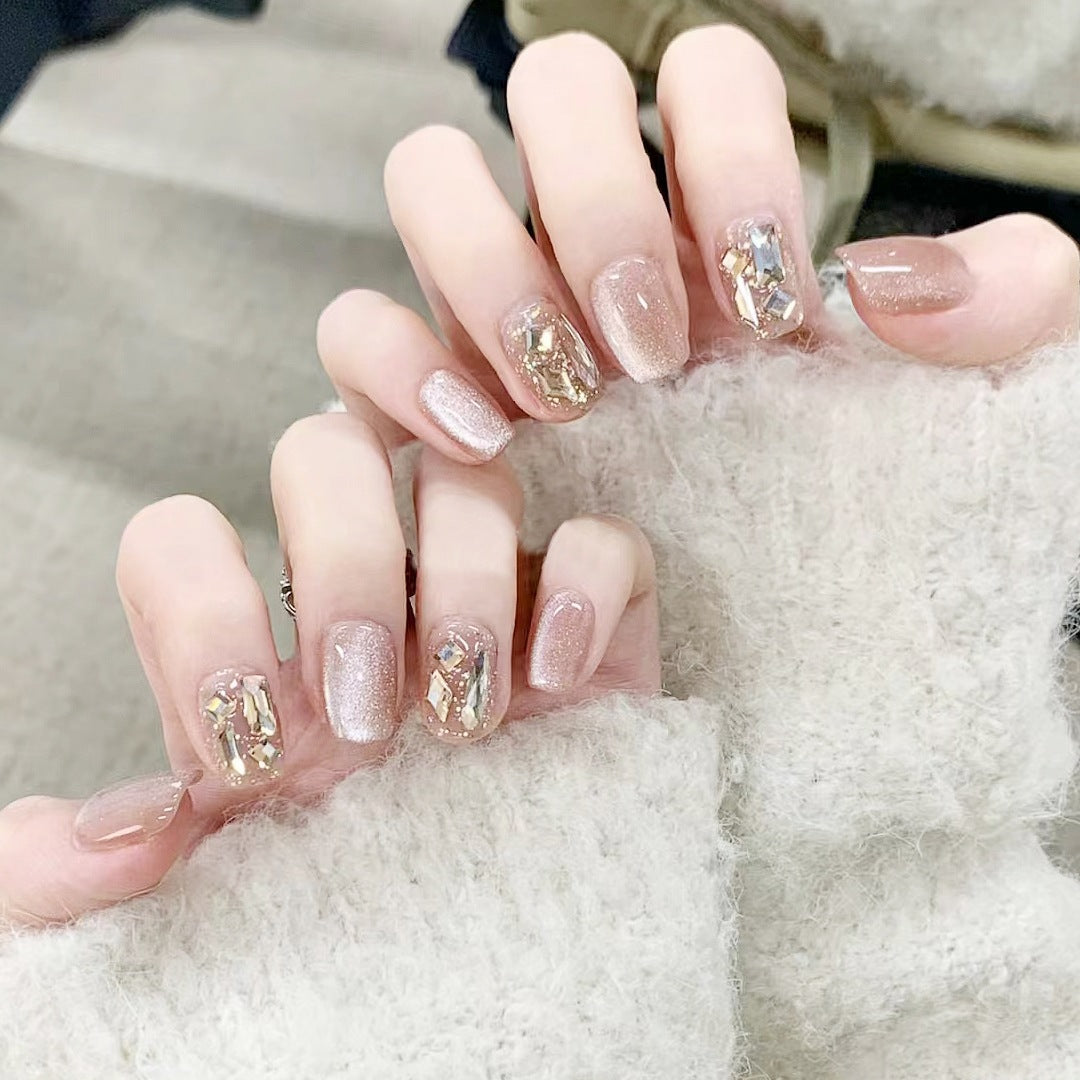 Chic Dekorative Druck-Nagelspitzen Brehn