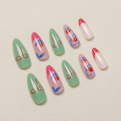 Dekorative Nagelkunst