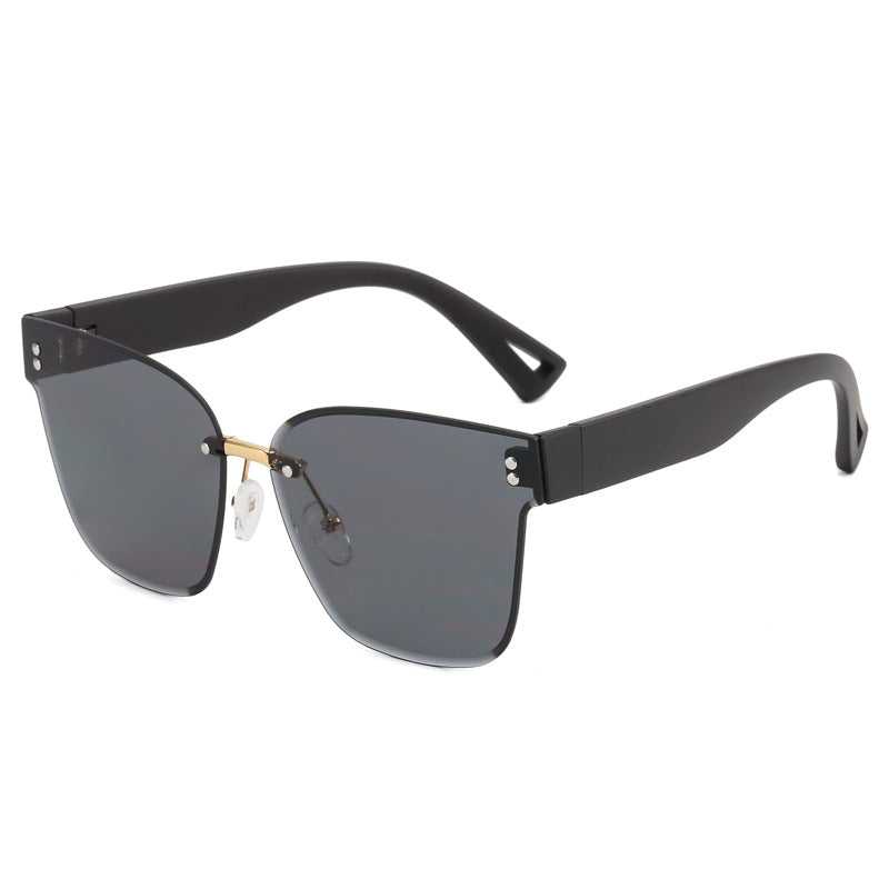 Damen stylische Sonnenbrille mit elegantem Schilddesign Brehn