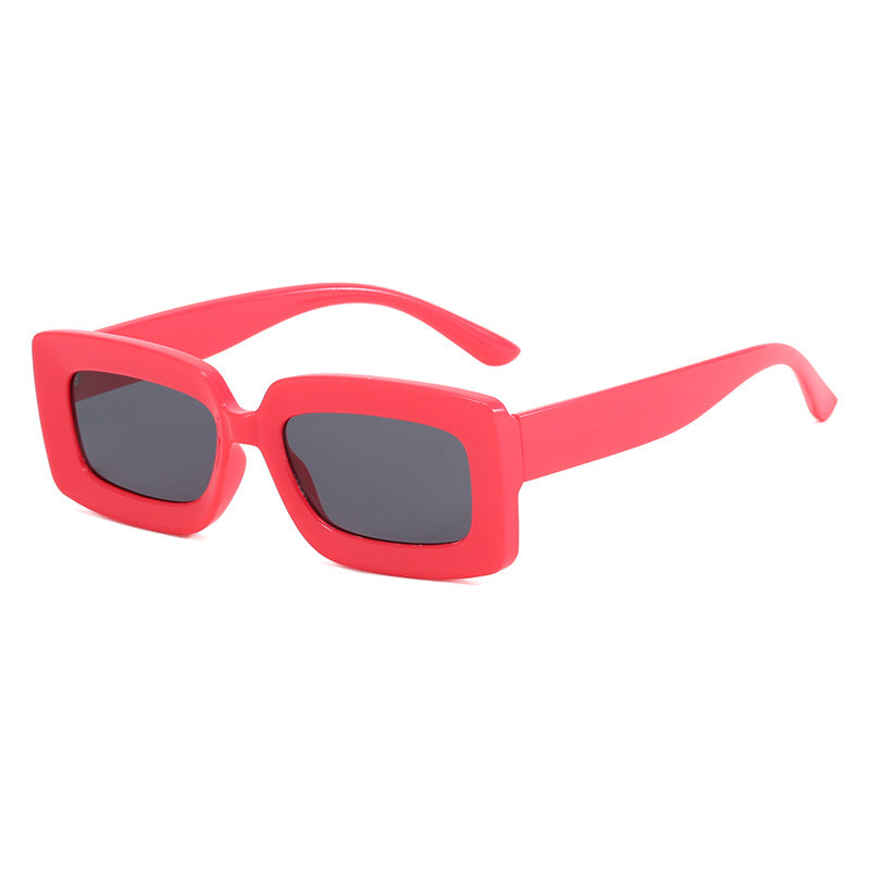 Damen futuristische Quadratische Sonnenbrille Brehn