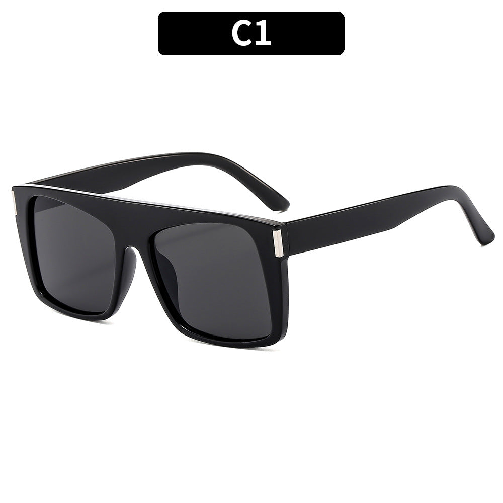 Retro Übergroße Quadratische Sonnenbrille