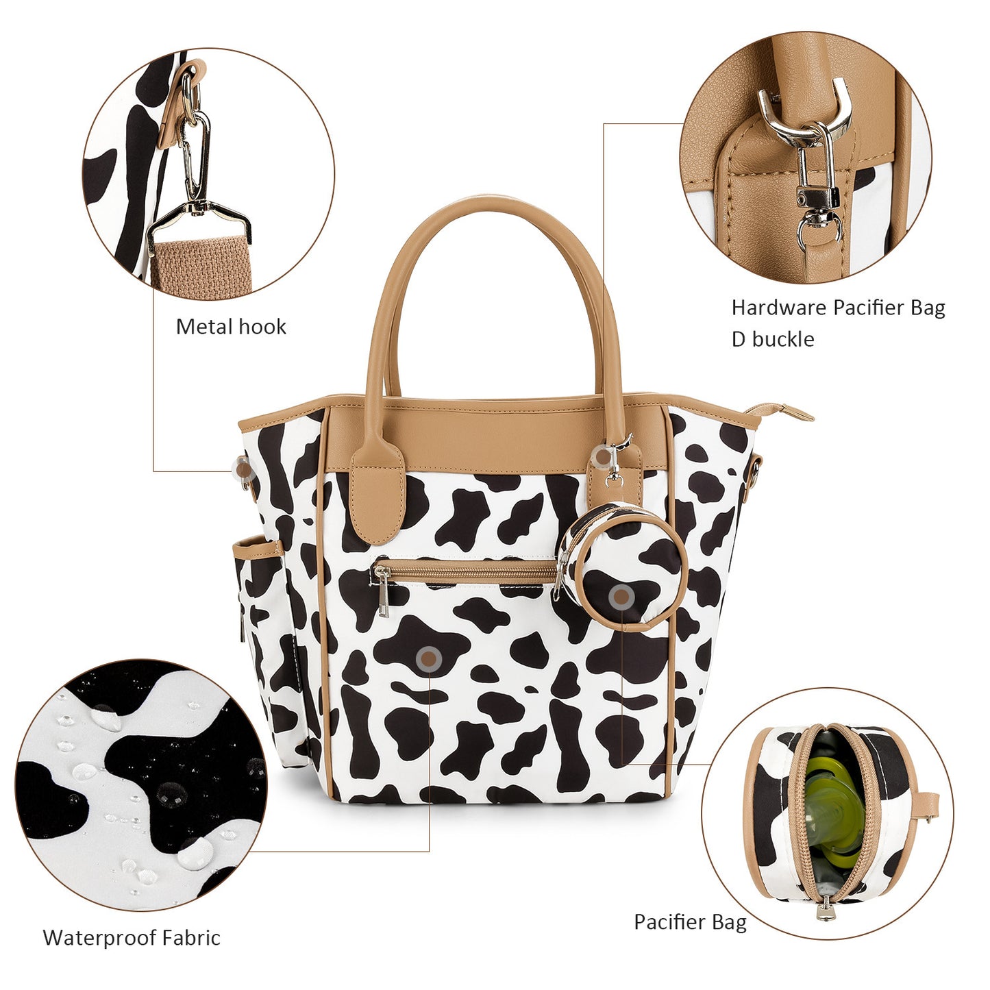 Praktische Floral-Tasche Brehn