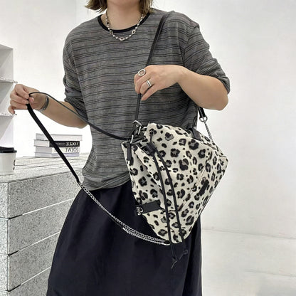 Stilvolle Zugband Eimer Tasche