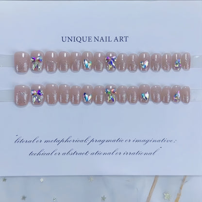 Künstlerisches Strass-Nagelkunst-Set Brehn