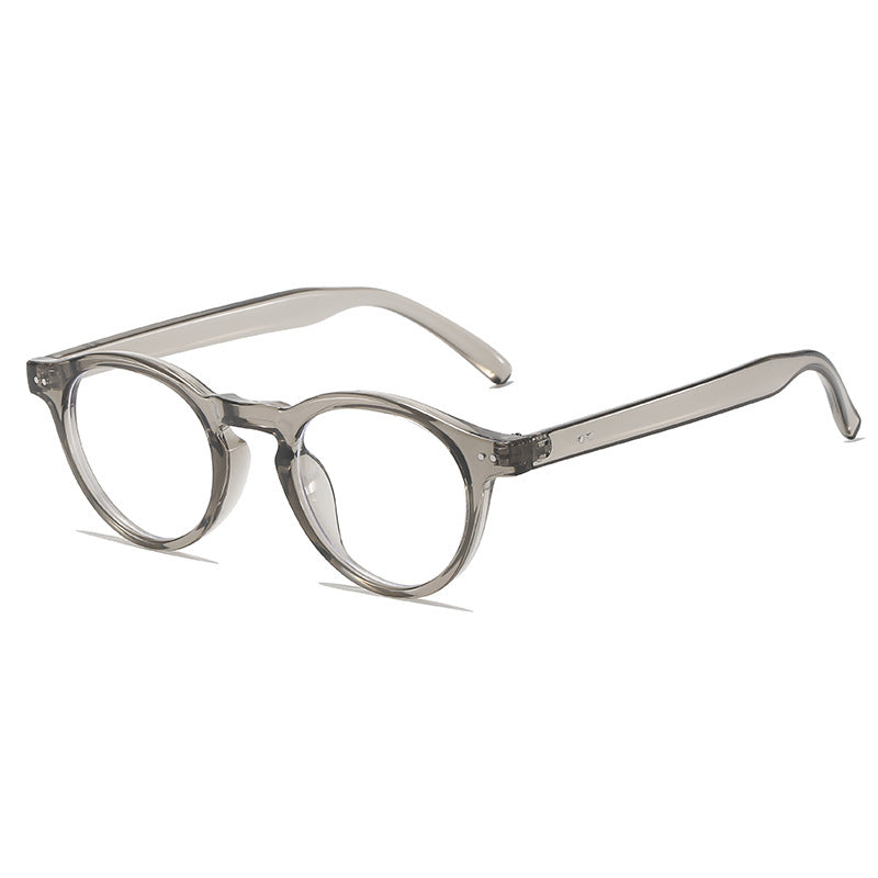 Vintage-inspirierte klare Rahmenbrille Brehn