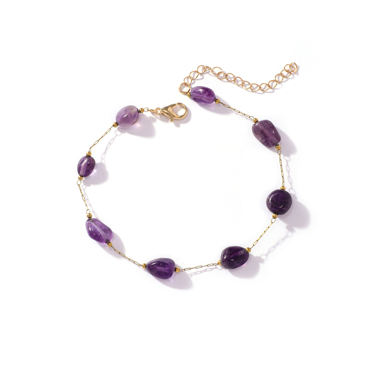 Amethyst Edelstein Armband Brehn