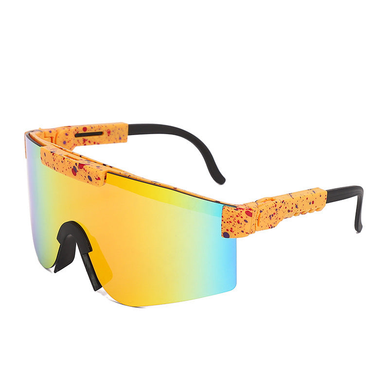 Damen Sportliche Statement-Sonnenbrille im modernen Design Brehn