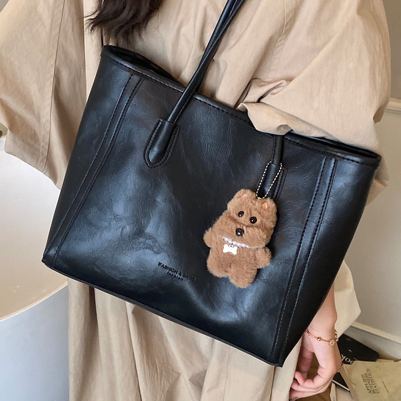 Lässige Kunstleder Tasche