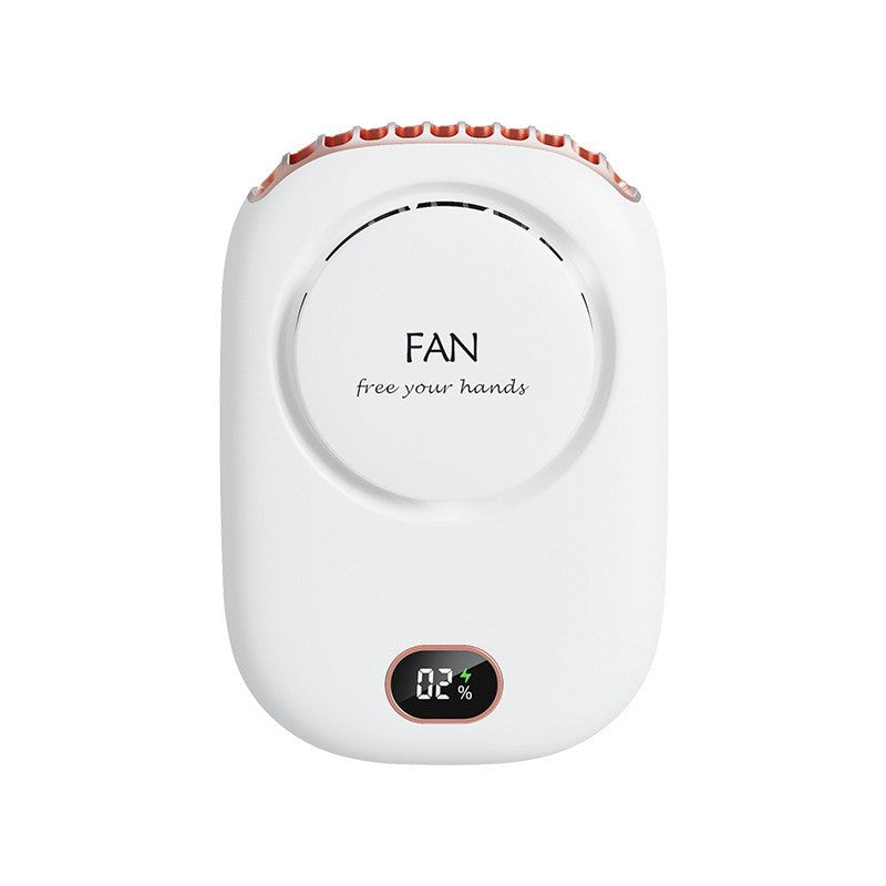 Damen tragbarer Handventilator mit LED-Display und wiederaufladbarer Funktion Brehn