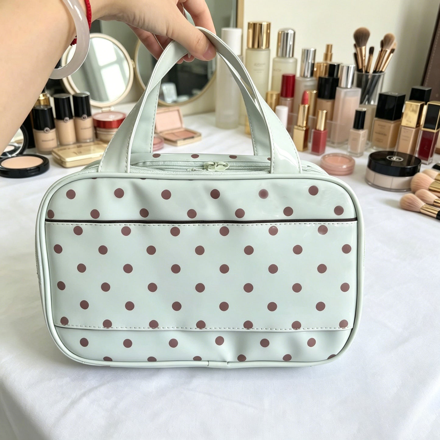 Praktische Reisetasche mit Rollen Brehn