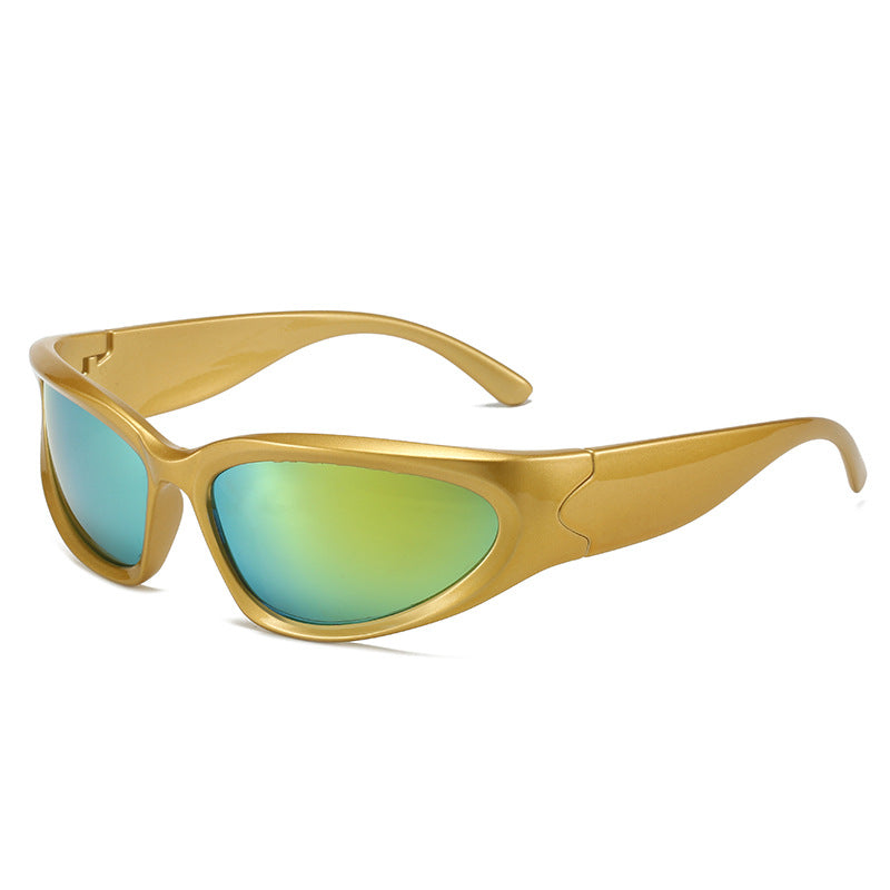 Damen sportliche Sonnenbrille mit ergonomischem Design und polarisierenden Gläsern Brehn
