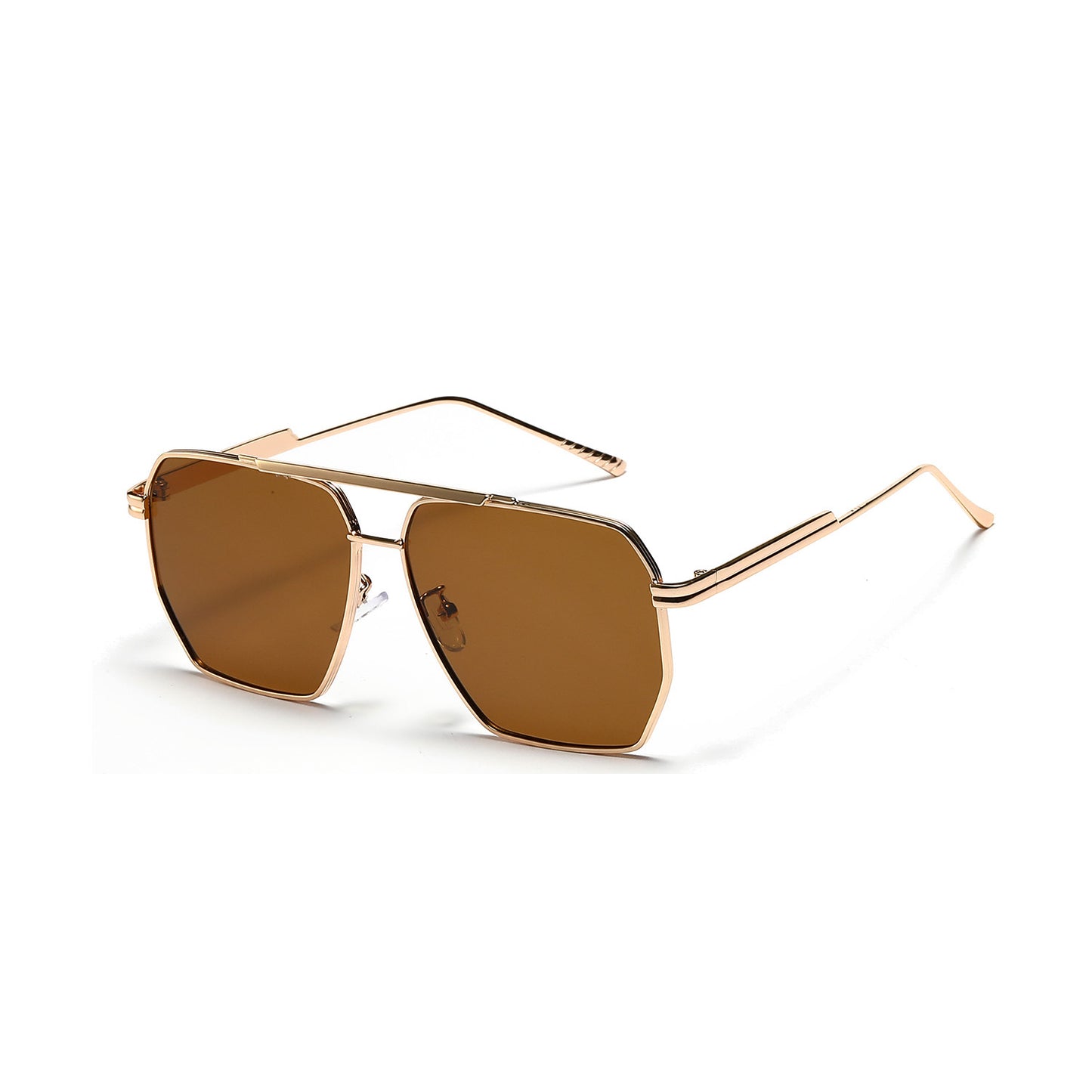 Damen elegante sechseckige Sonnenbrille Brehn