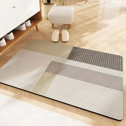 Moderner geometrischer Musterbereichsteppich