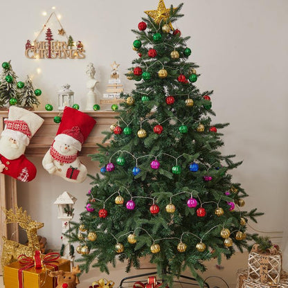 Farbige LED Weihnachtslichterkette Brehn