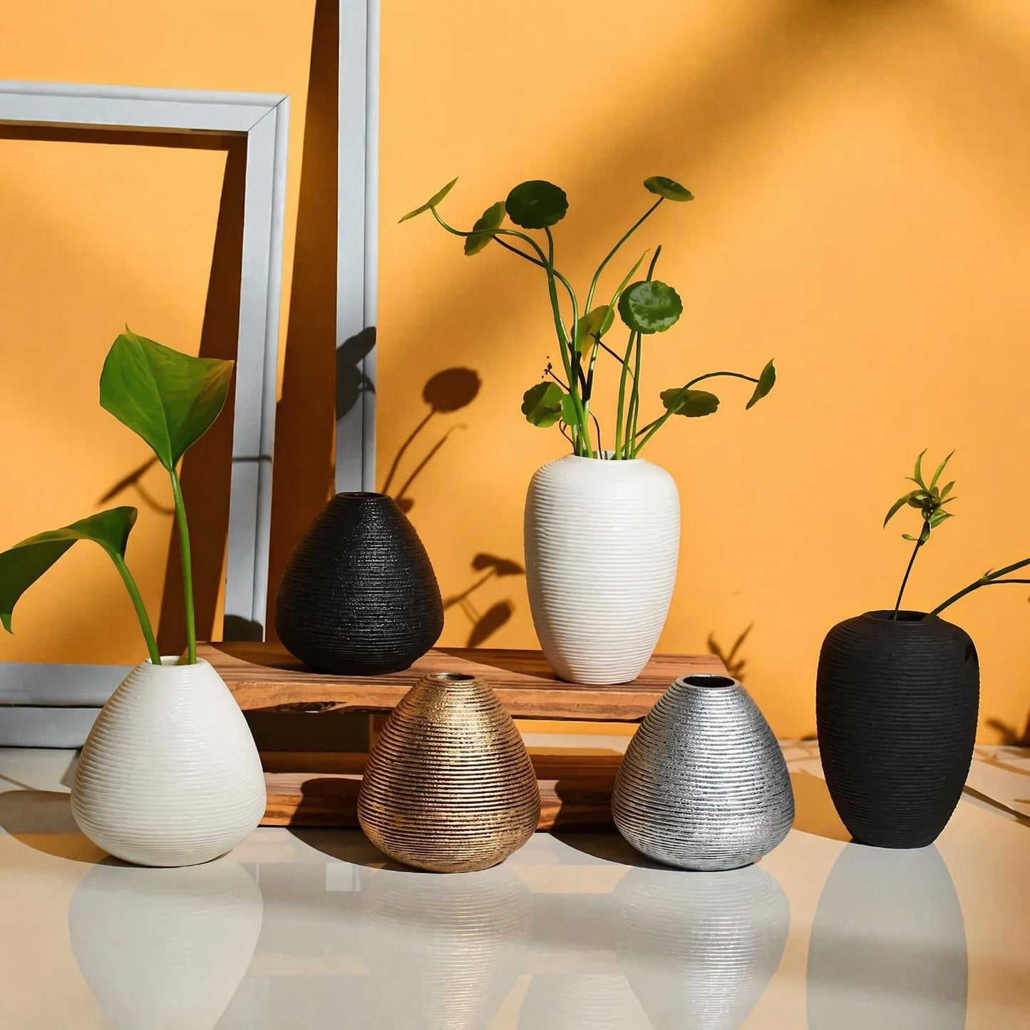 Minimalistische dekorative Keramikvase