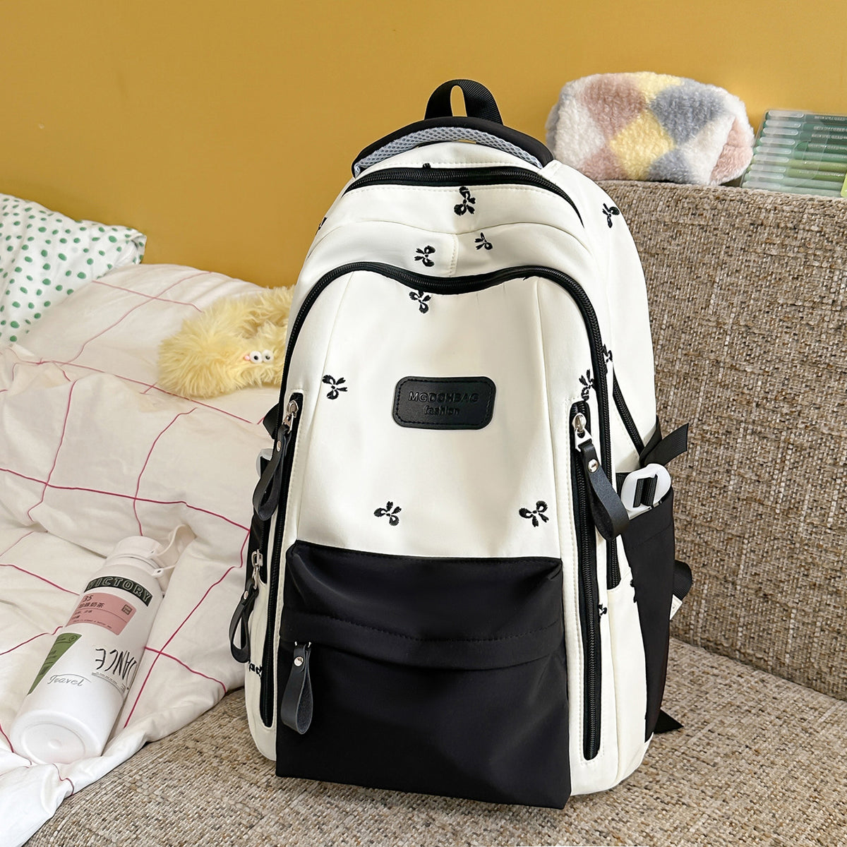 Stylische bedruckte Mehrfachfach-Rucksack Brehn