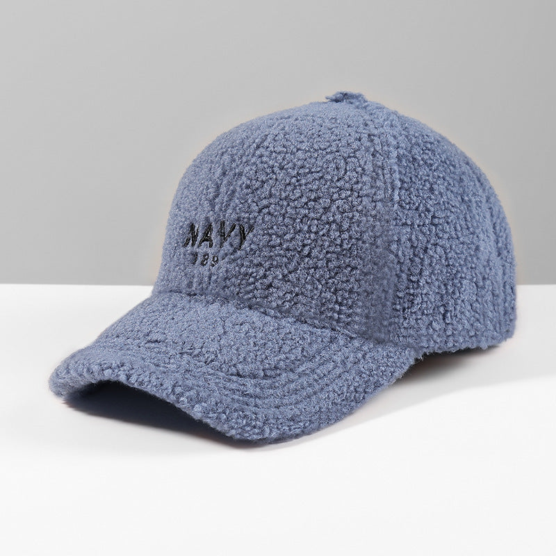 Frauen Fluffy Sherpa Baseball Cap Brehn