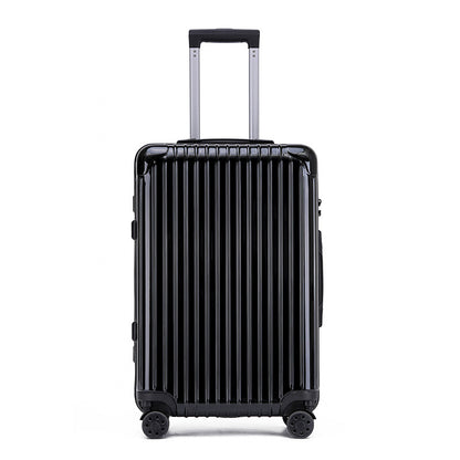 Hartschalen-Reisekoffer Unisex – 360-Grad-Spinner-Räder, Teleskopgriff, mit Schloss, mehrere Innenfächer