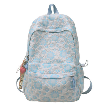 Blumenmuster Stepp Rucksack