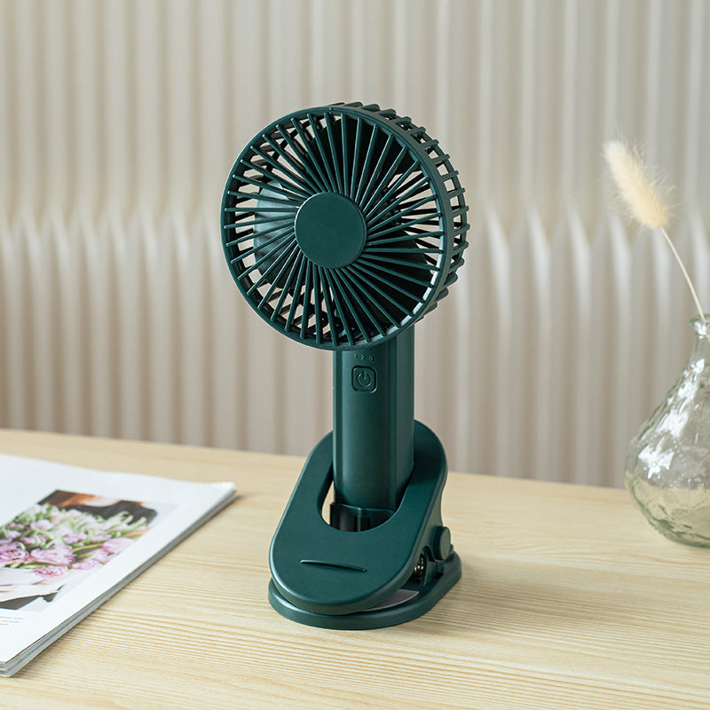 Unisex Tragbarer Akku-Ventilator mit Neigungsverstellung Brehn