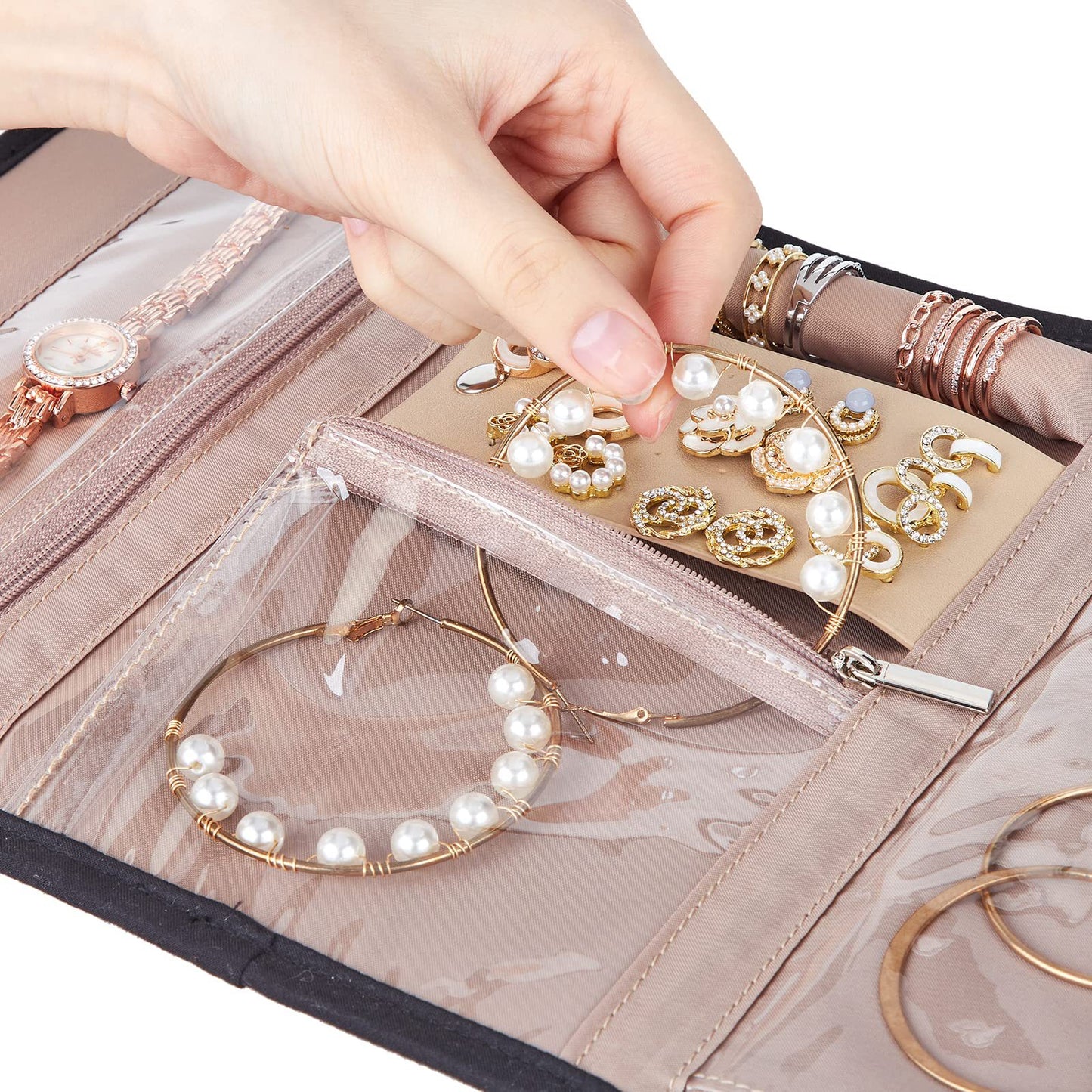 Schmuck-Organizer-Tasche Brehn