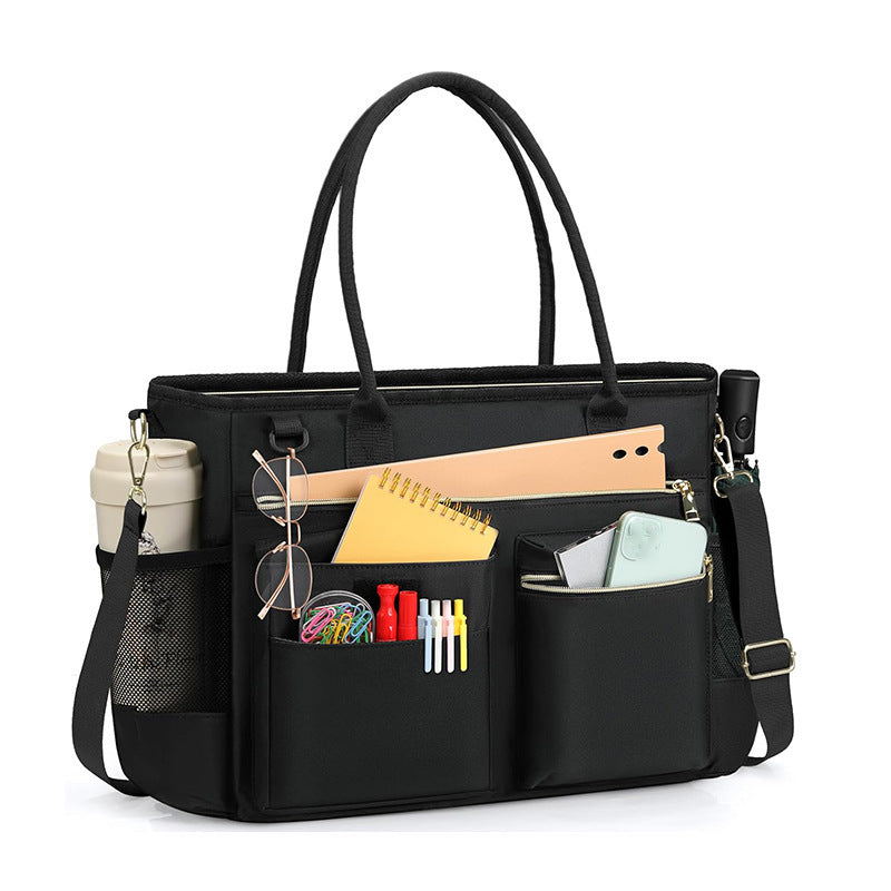 Multifunktionale Handtasche mit Strukturiertem Innenfächersystem Brehn