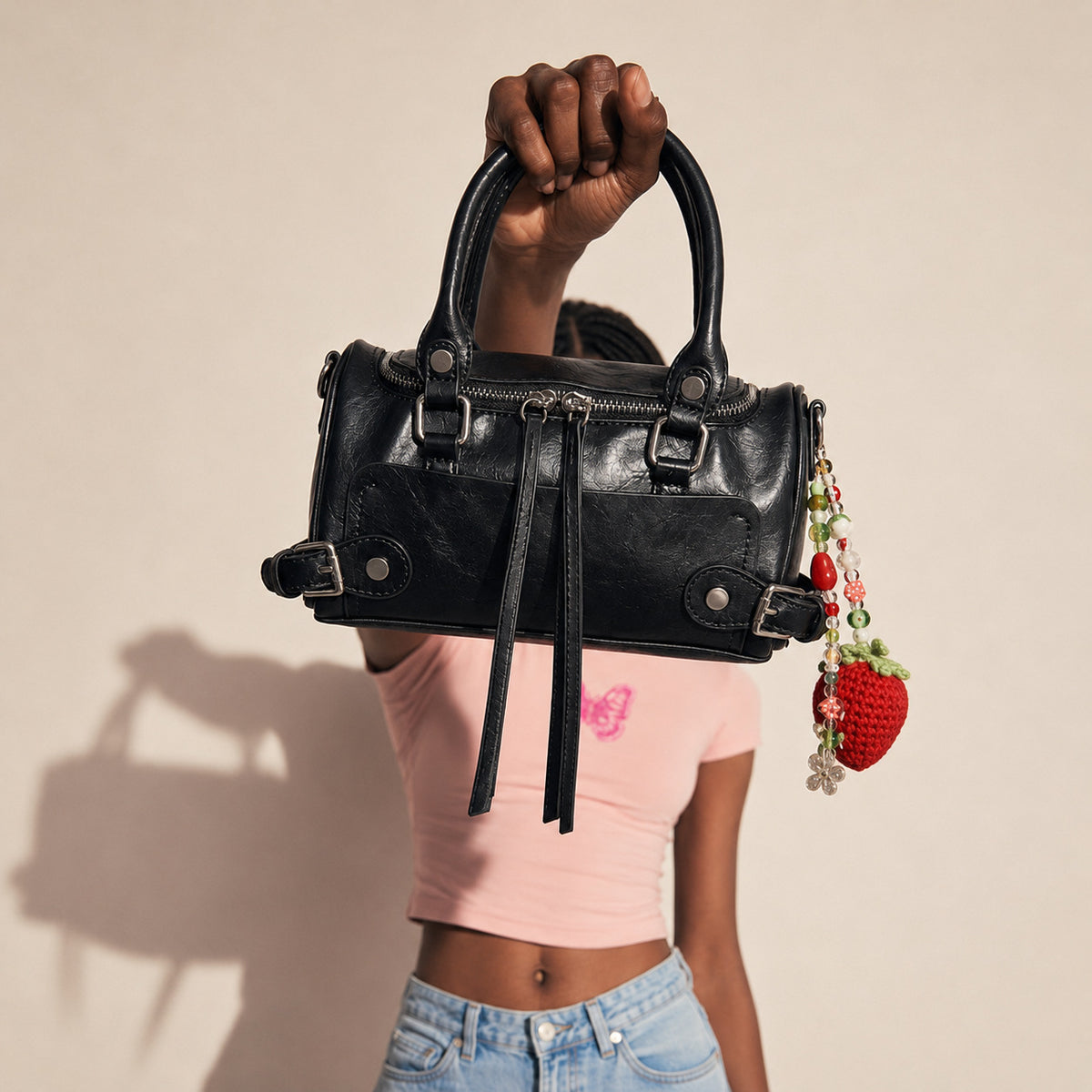 Mini Lederhandtasche