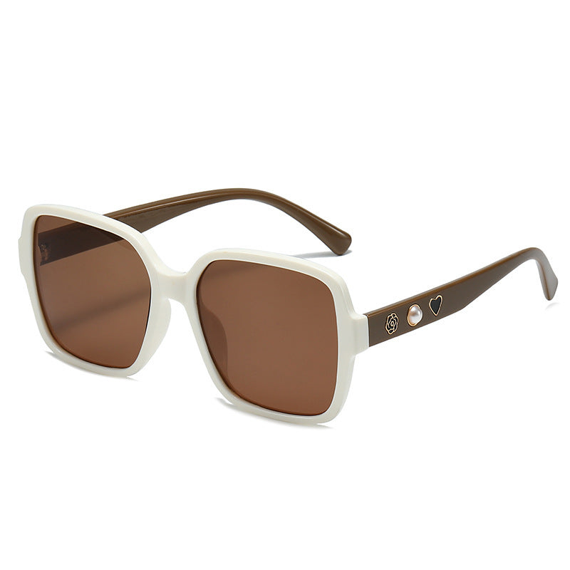 Elegante Übergroße Quadratische Fassung Brille Brehn