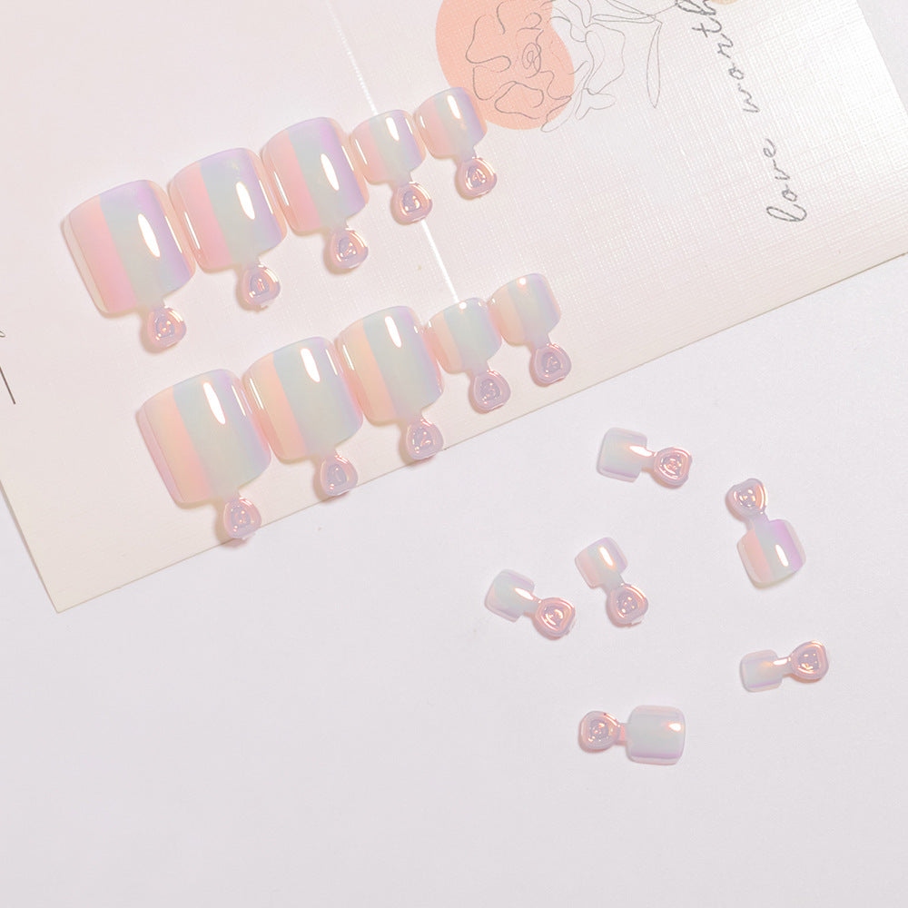 Premium Glänzendes Nagelkunst Pediküre Set Brehn