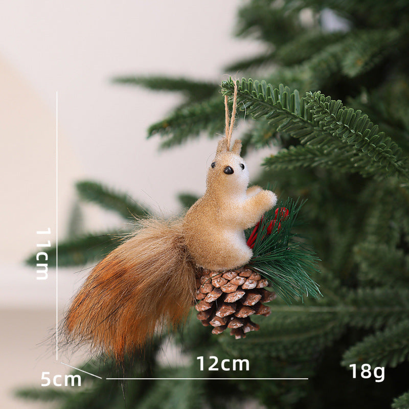 Niedliche Dekorationsfigur mit Eichhörnchenmotiv Brehn