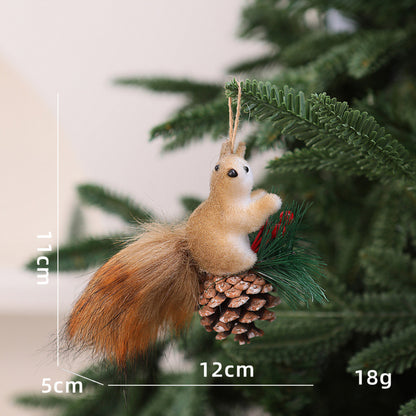 Niedliche Dekorationsfigur mit Eichhörnchenmotiv Brehn