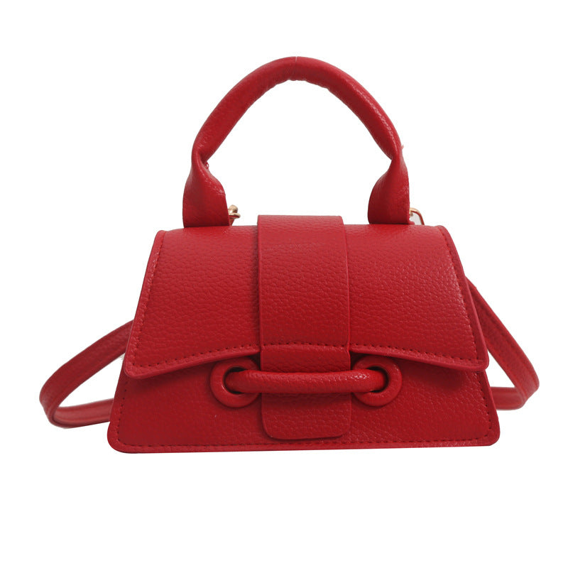 WoLuxurious Texturierte Leder Schultertasche Brehn