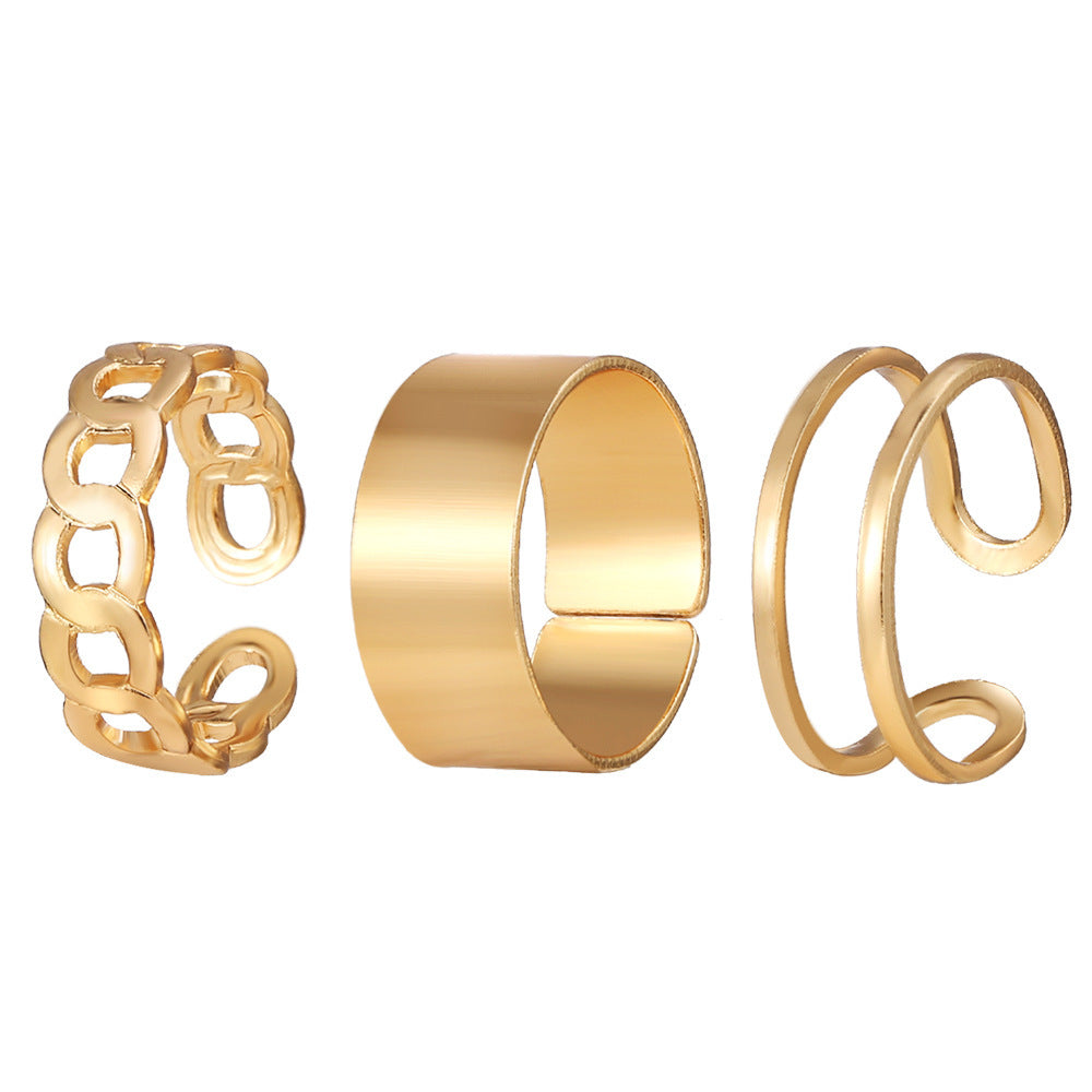 Vielseitiges Ring-Set Brehn