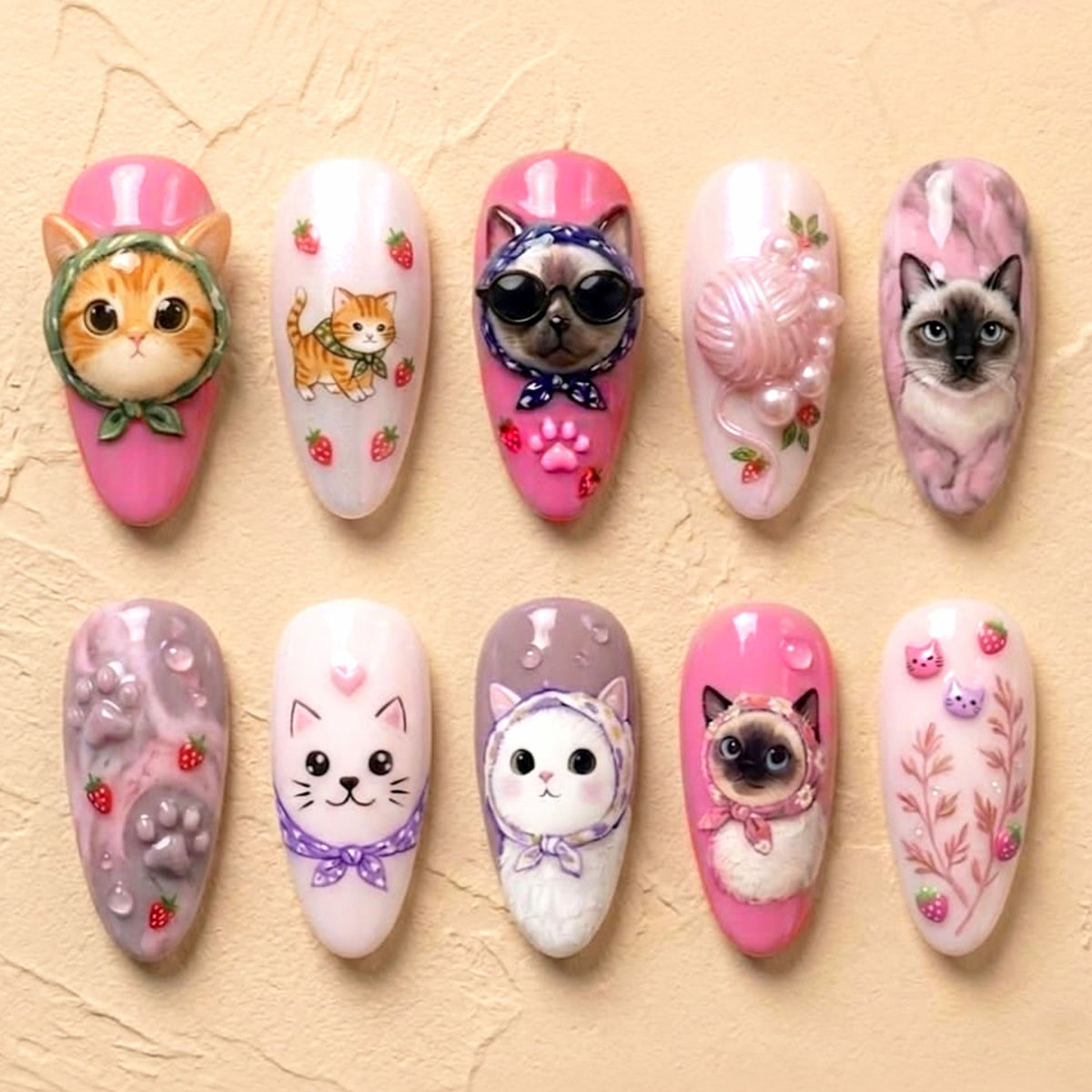 Künstliche Nagelkunst Brehn