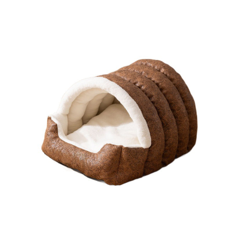 Gemütliches Geschlossenes Hundebett