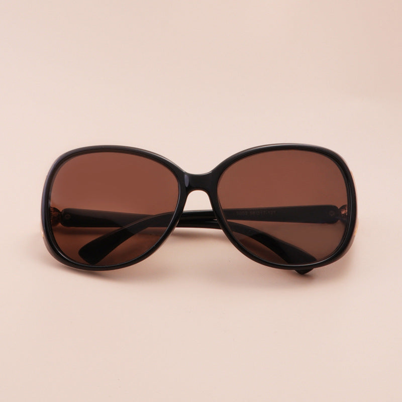 Damen Luxuriöse Oversize-Sonnenbrille mit stylischem Dekor Brehn