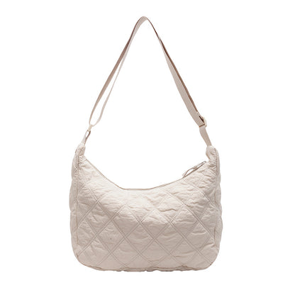 Gepolsterte Hobo-Tasche