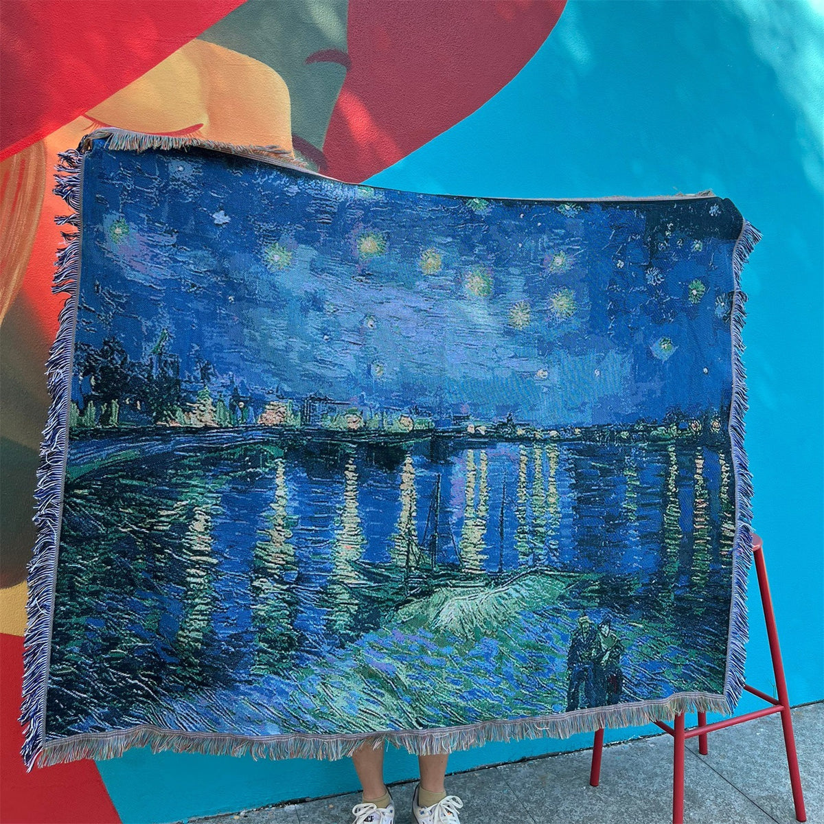 Künstlerische Wandteppichdecke