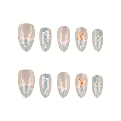 Elegante Press-On Nagelspitzen Set