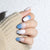 Ombre Matte Lange Press-On Nägel Brehn