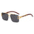 Damen modische Brille mit innovativem Rahmen und luxuriösem Holzdetail Brehn