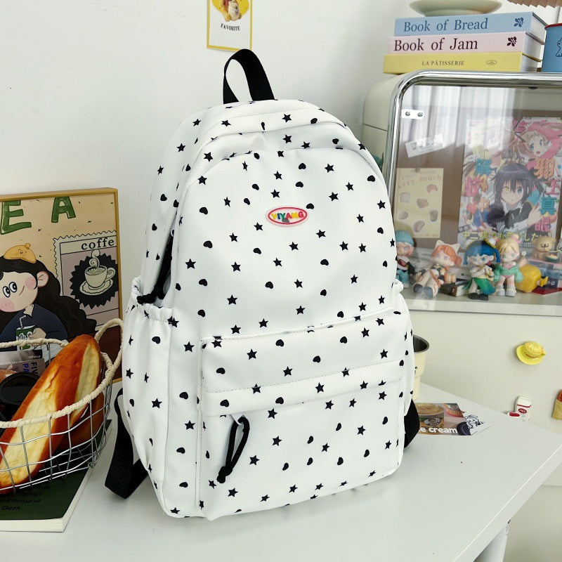 Lässiger Rucksack mit Sternenmuster