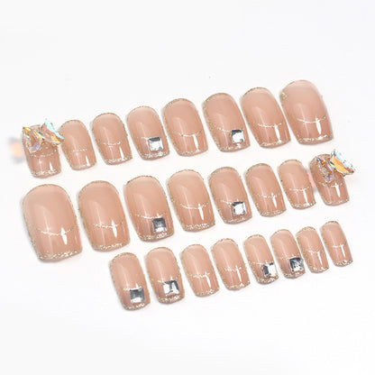 Dekorativer Press-On-Nagelset