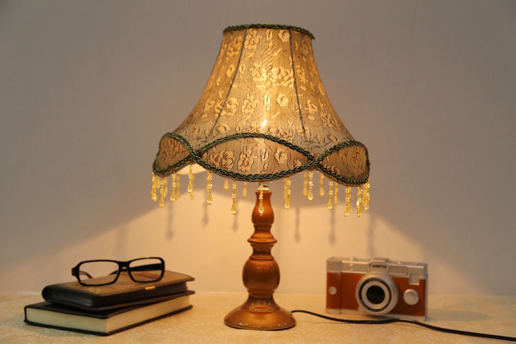 Dekorative Vintage Tischlampe
