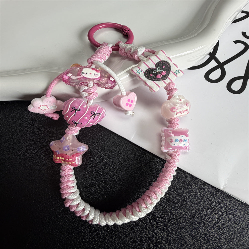Verspielte Perlencharme-Handyband Brehn 1790134944