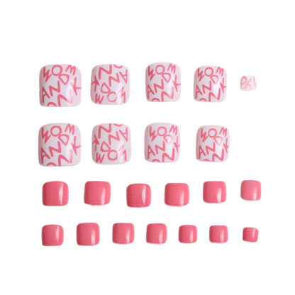 Floral Design Press-On Nagelset Brehn