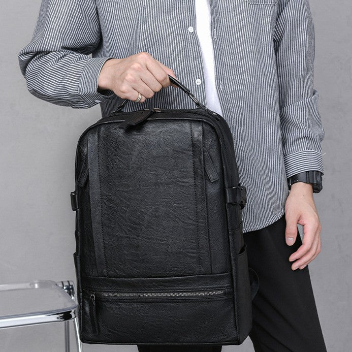 Premium Leder Rucksack Brehn