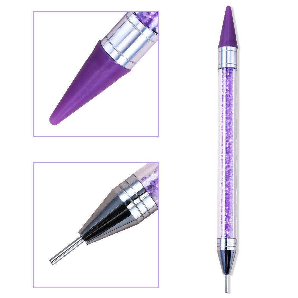 Professioneller Nail Art Detailpinsel mit Kristallgriff Brehn